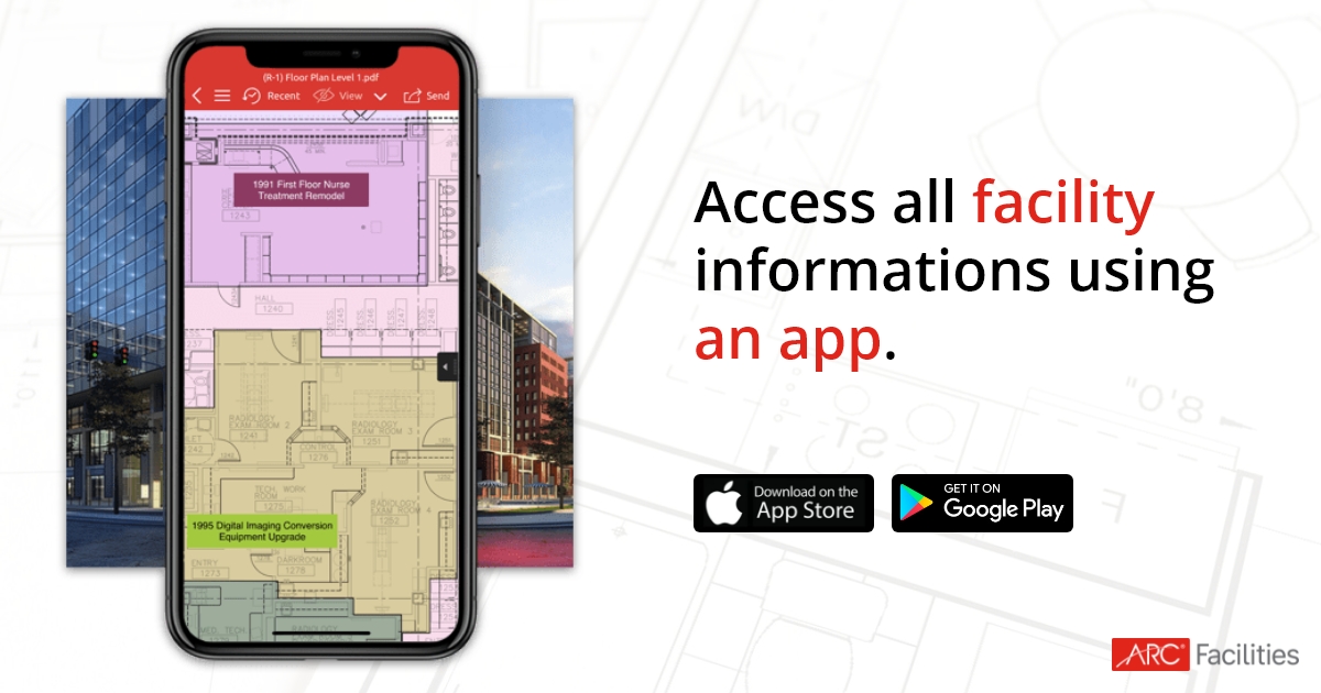 Access all facility informations using an app.